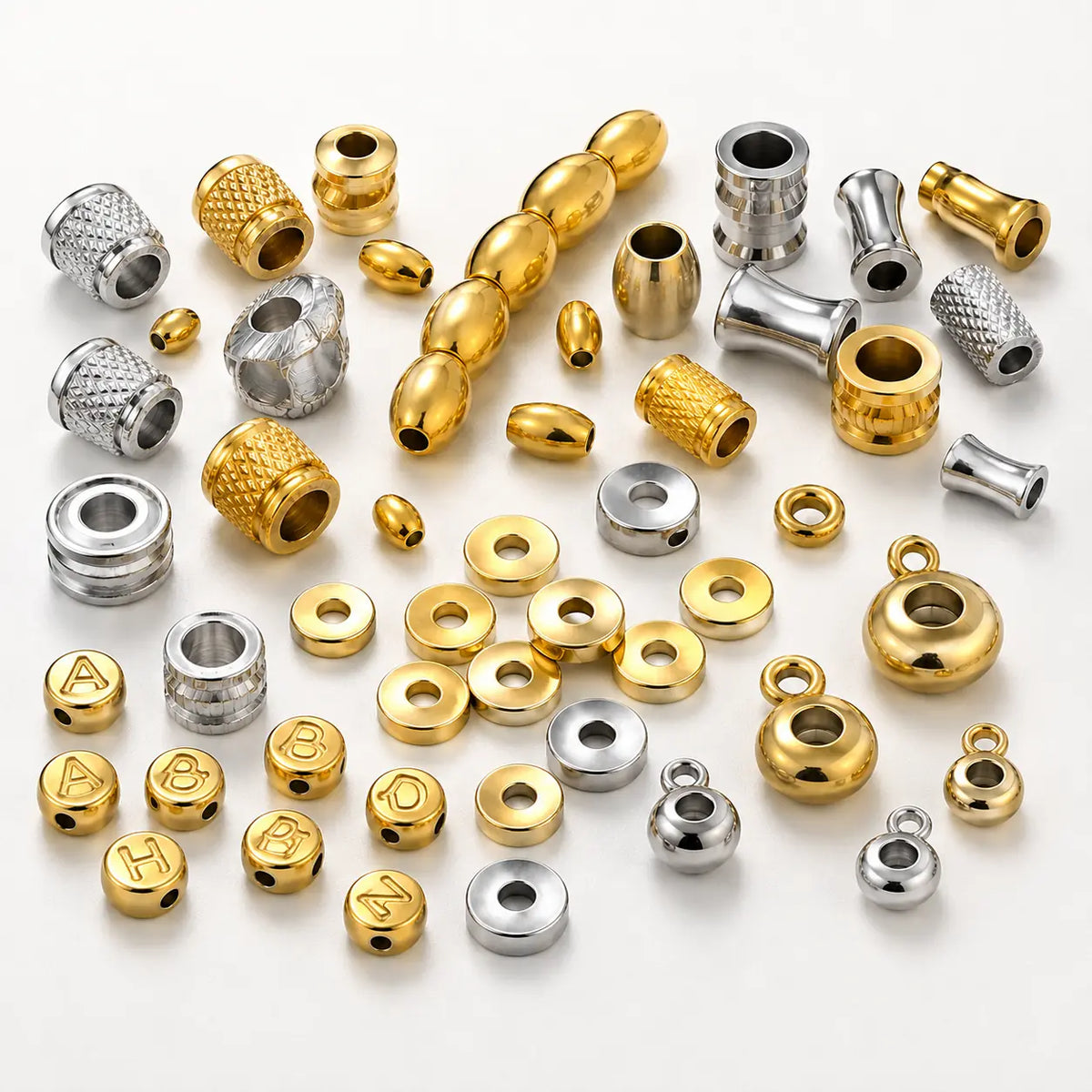 Stainless Steel Beads & Spacers
