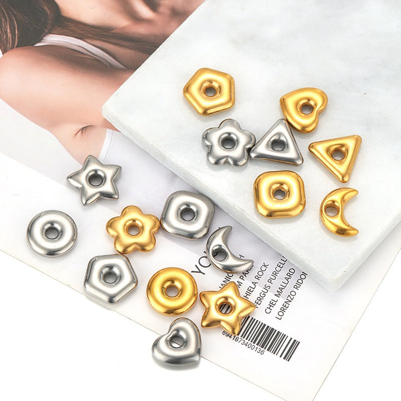Stainless Steel Mixed Shape Spacer Beads