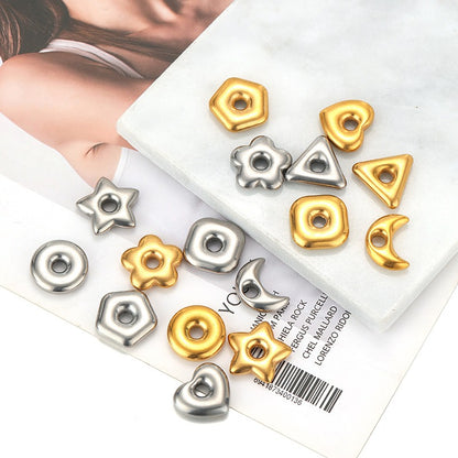 Stainless Steel Mixed Shape Spacer Beads