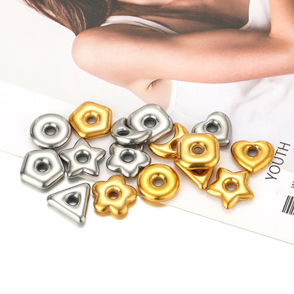 Stainless Steel Mixed Shape Spacer Beads