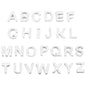 Stainless Steel Alphabet Shape Beads – A-Z