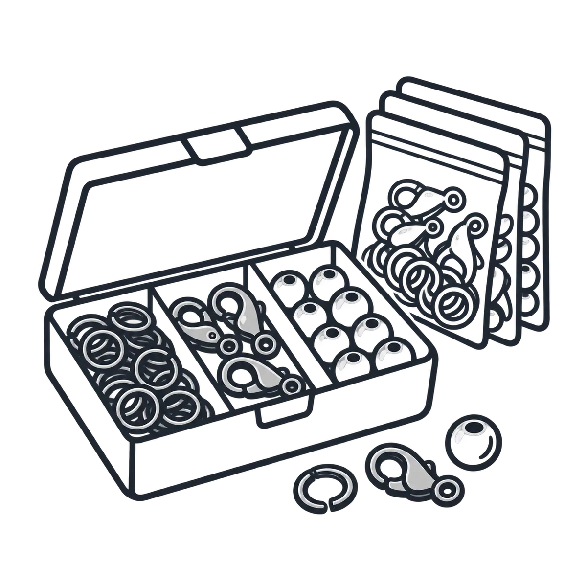 Bulk-friendly stainless steel jewelry supplies and findings for makers and businesses