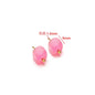 Crystal & Pearl Bead Charms with Stainless Steel Loop