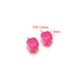 Crystal & Pearl Bead Charms with Stainless Steel Loop