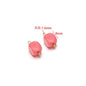 Crystal & Pearl Bead Charms with Stainless Steel Loop