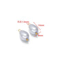 Crystal & Pearl Bead Charms with Stainless Steel Loop