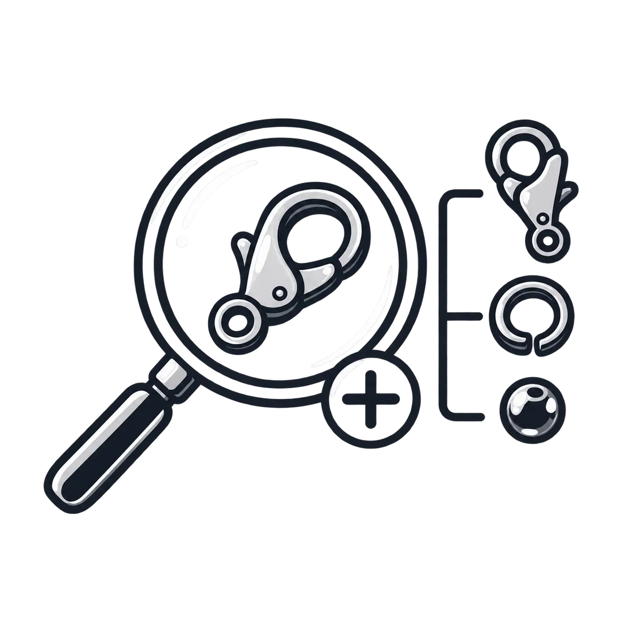Flexible sourcing support for custom jewelry findings, sizes, finishes and components