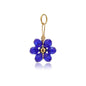 Multicolor Crystal Flower Charms