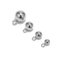Stainless Steel Ball Charms with Loop