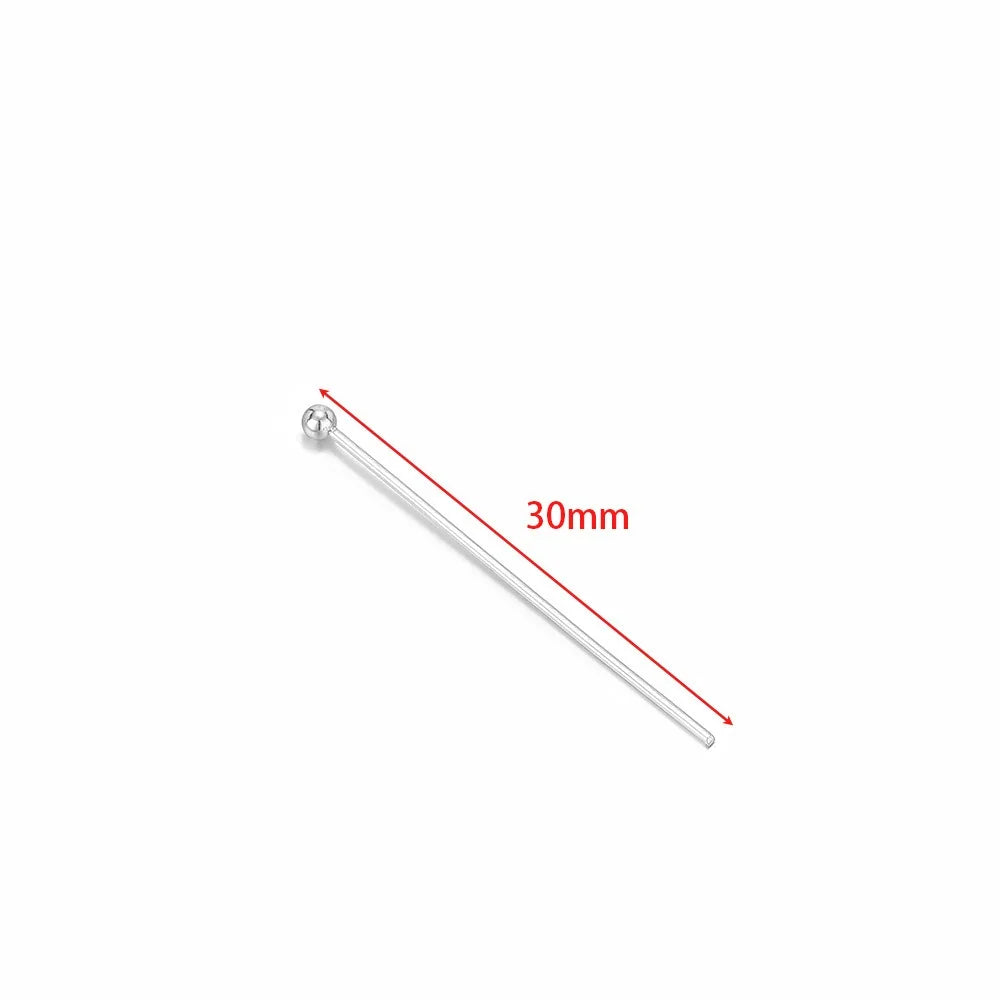 UEE Jewelry Stainless Steel Ball Head Pins