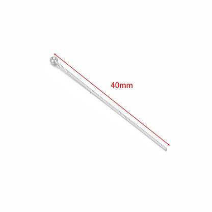 UEE Jewelry Stainless Steel Ball Head Pins