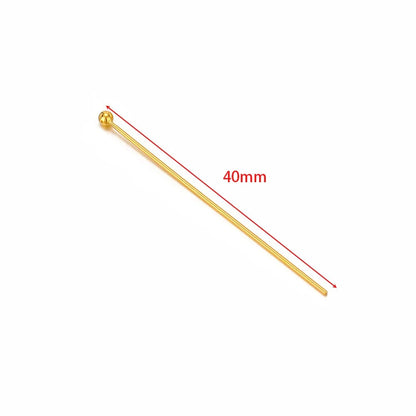 UEE Jewelry Stainless Steel Ball Head Pins