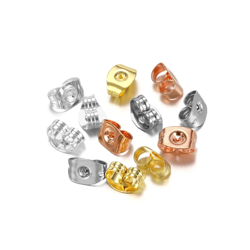 Stainless Steel Butterfly Earring Backs