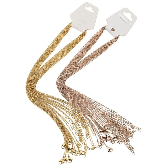 Stainless Steel Cable Chain Necklace