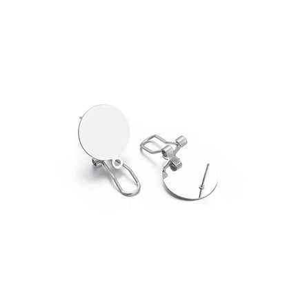Stainless Steel Clip-On Earring Findings