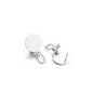 Stainless Steel Clip-On Earring Findings