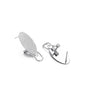 Stainless Steel Clip-On Earring Findings