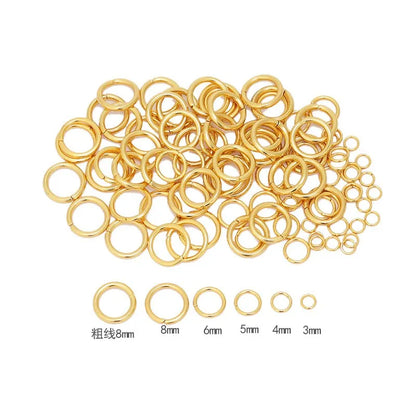 Stainless Steel Closed Jump Rings