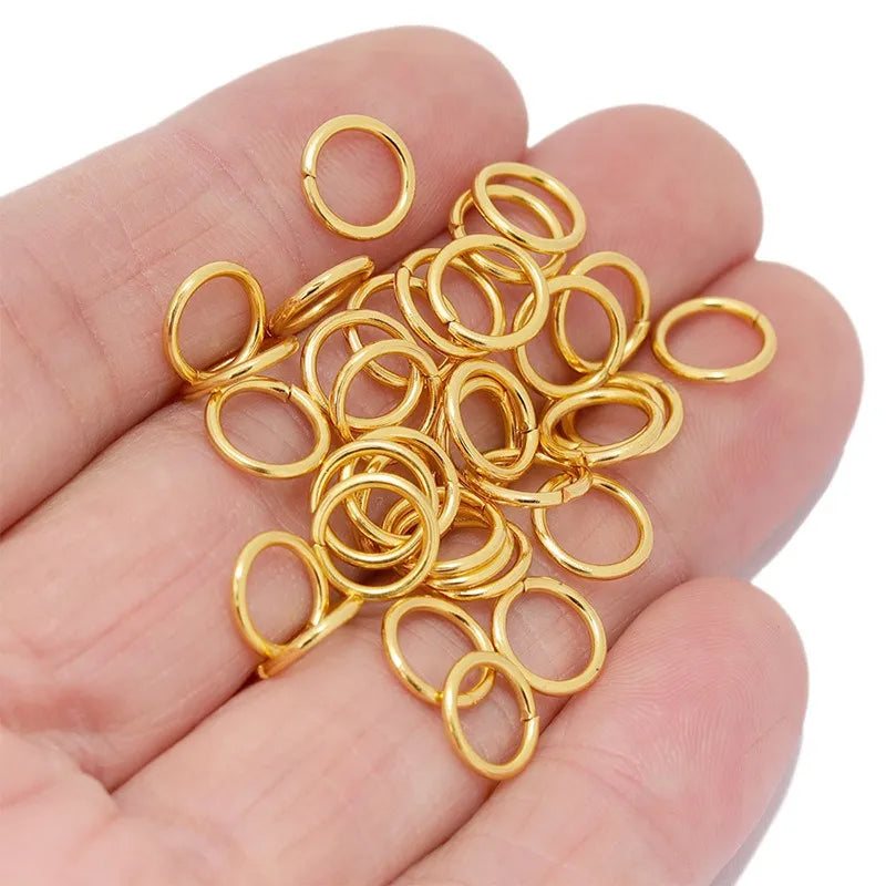Stainless Steel Closed Jump Rings