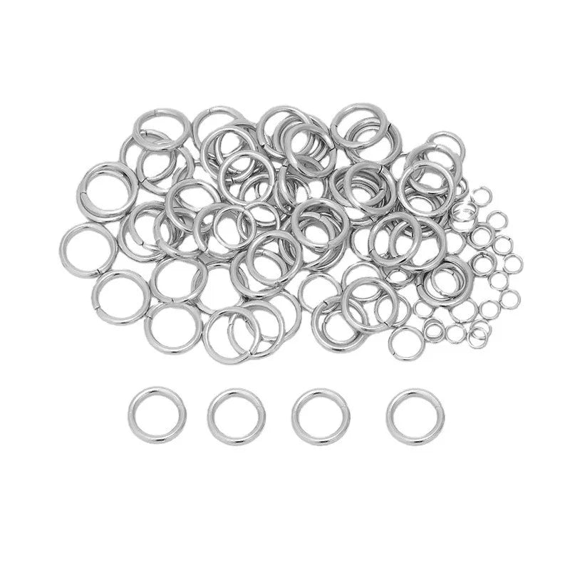 Stainless Steel Closed Jump Rings