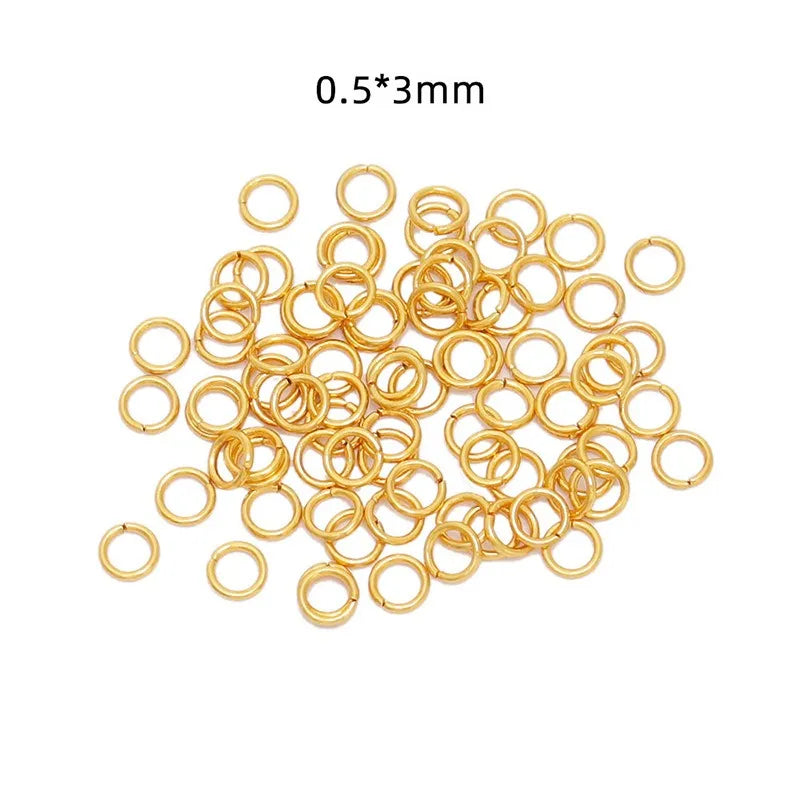 Stainless Steel Closed Jump Rings