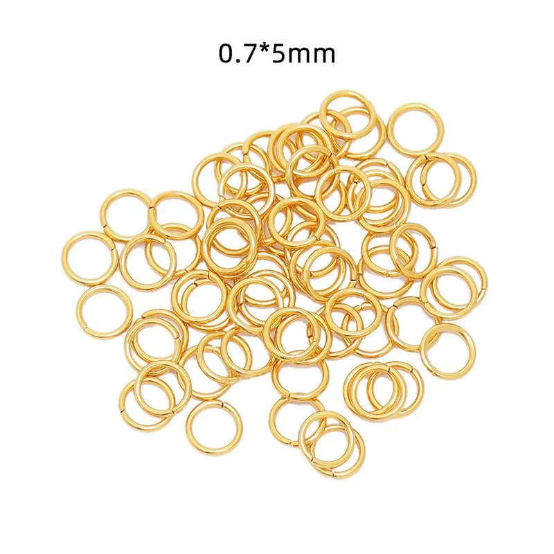 Stainless Steel Closed Jump Rings