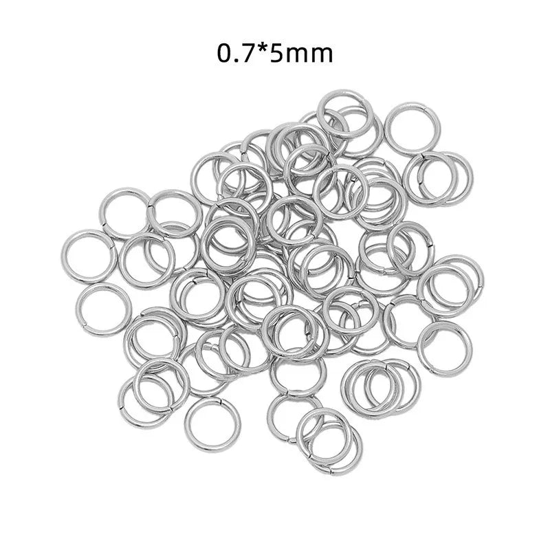 Stainless Steel Closed Jump Rings