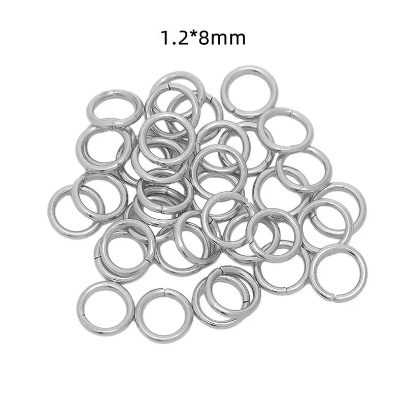 Stainless Steel Closed Jump Rings