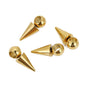 Stainless Steel Cone Spike Charms