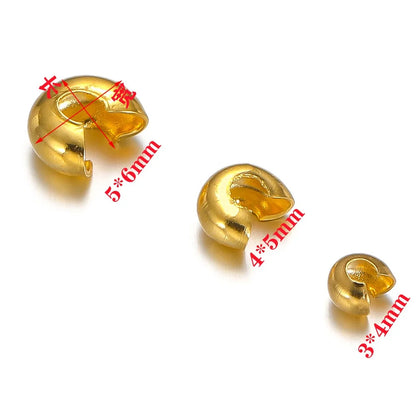 Stainless Steel Crimp Bead Covers