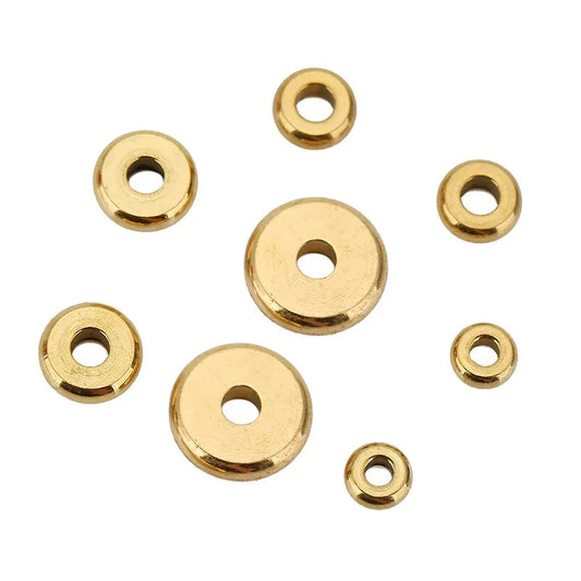 Stainless Steel Disc Spacer Beads