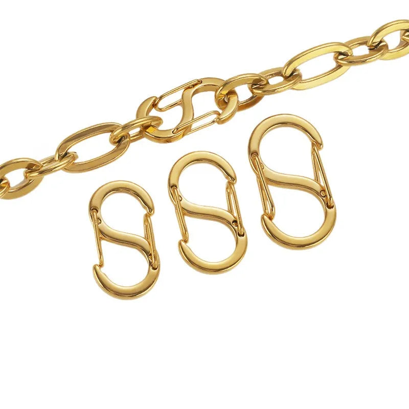 Stainless Steel Double-Ended Spring Clasps