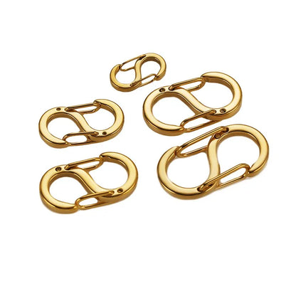 Stainless Steel Double-Ended Spring Clasps