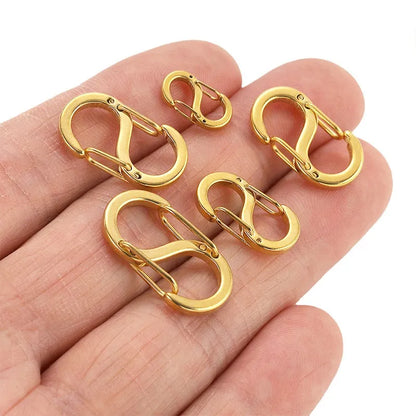Stainless Steel Double-Ended Spring Clasps