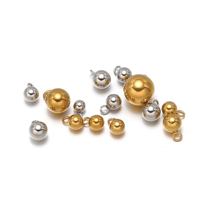 Stainless Steel Double Loop Ball Connectors