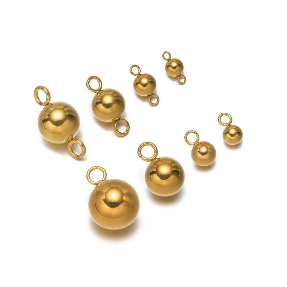 Stainless Steel Double Loop Ball Connectors