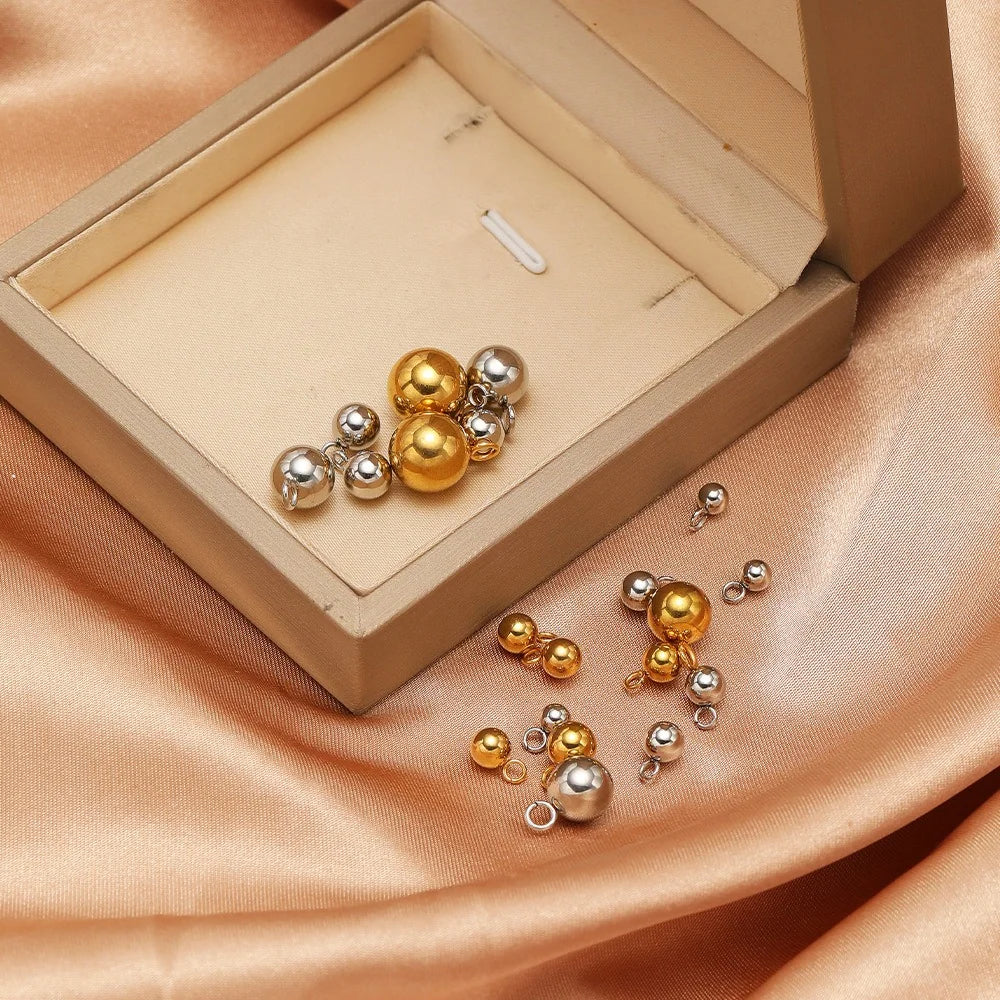 Stainless Steel Double Loop Ball Connectors