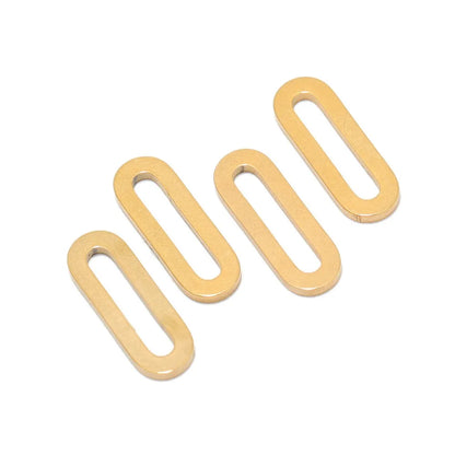 Stainless Steel Elongated Oval Connector Links