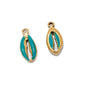 Stainless Steel Enamel Cowrie Shell Charms