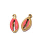 Stainless Steel Enamel Cowrie Shell Charms