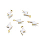 Stainless Steel Enamel Lightning Bolt Charms