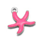 Stainless Steel Enamel Starfish Charms – 10mm