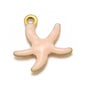 Stainless Steel Enamel Starfish Charms – 10mm