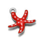 Stainless Steel Enamel Starfish Charms – 10mm