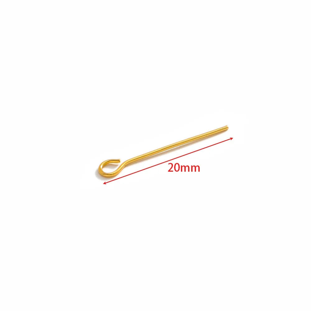 UEE Jewelry Stainless Steel Eye Pins