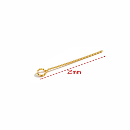 UEE Jewelry Stainless Steel Eye Pins