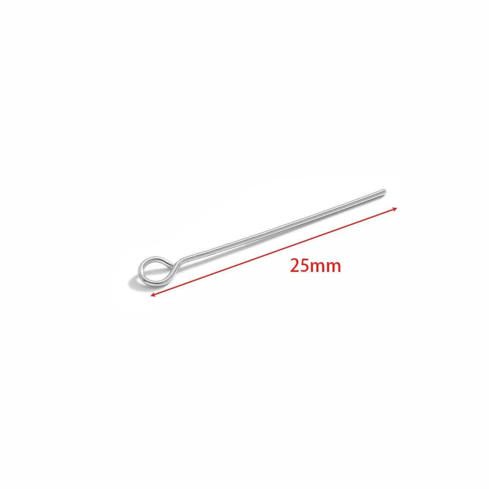 UEE Jewelry Stainless Steel Eye Pins