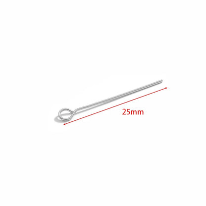 UEE Jewelry Stainless Steel Eye Pins