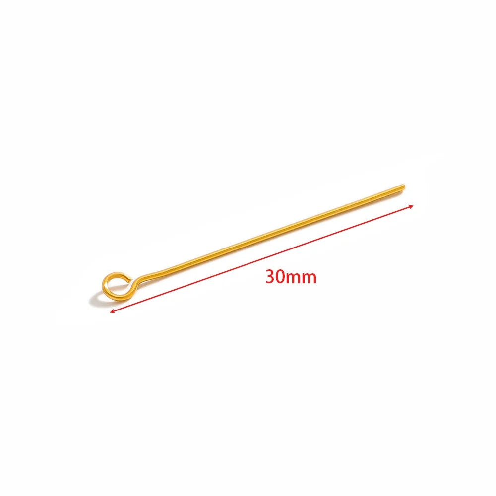 UEE Jewelry Stainless Steel Eye Pins