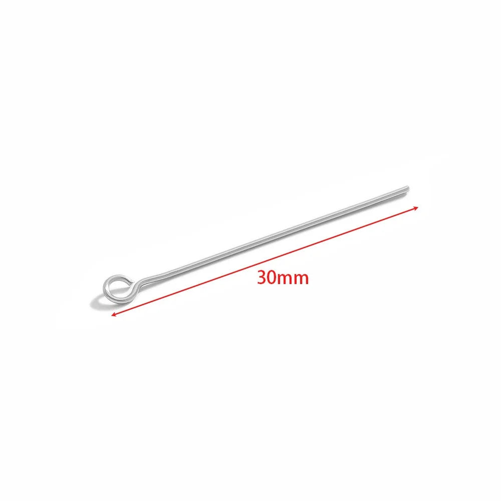 UEE Jewelry Stainless Steel Eye Pins